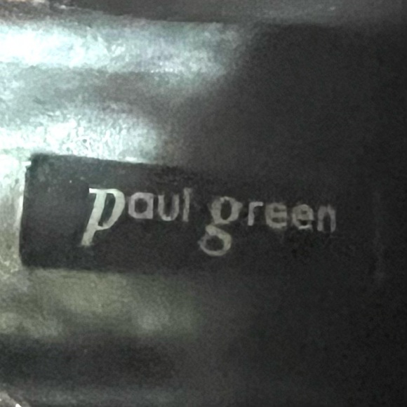 Paul Green Sheridan Brown Nubuck Suede Handcrafted Casual Heeled Boots Women 6.5 - Picture 14 of 16